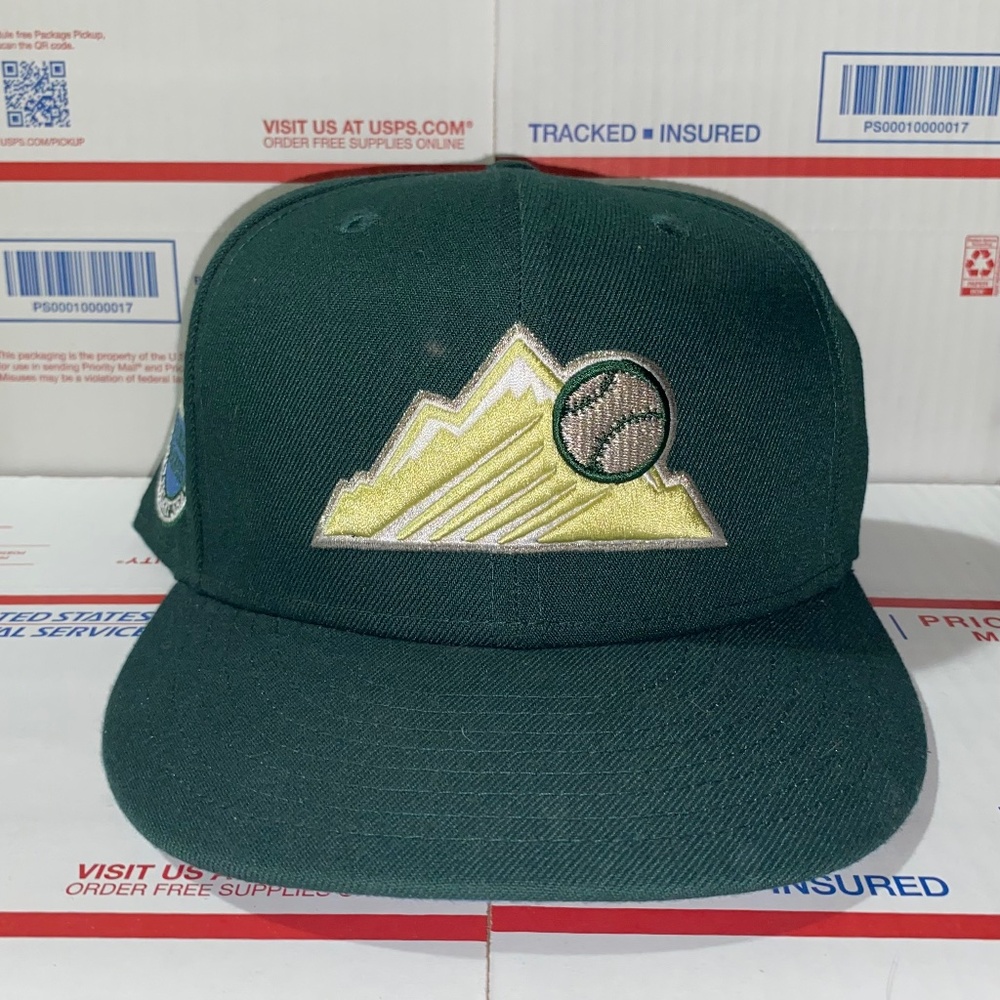 Colorado Rockies CUSTOM hat club fitted Cap New era 7 3/8 MLB baseball Denver CO